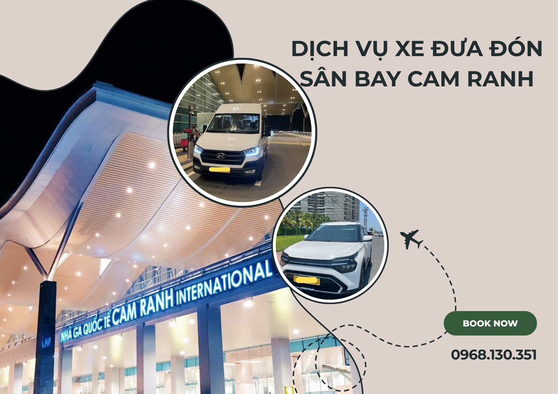Xe đưa đón sân bay Cam Ranh